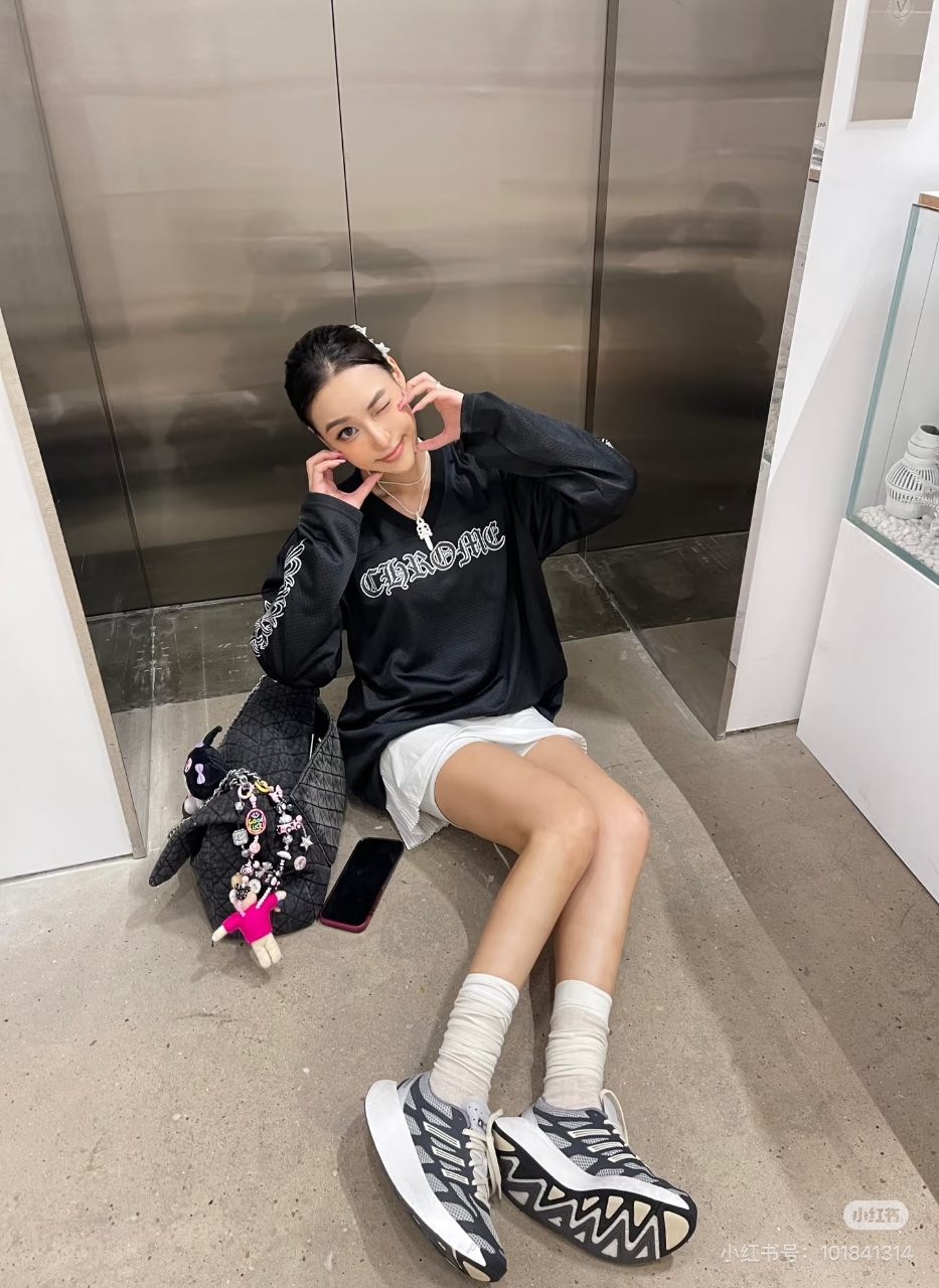 크롬하츠 메쉬 스타디움 롱슬리브 저지