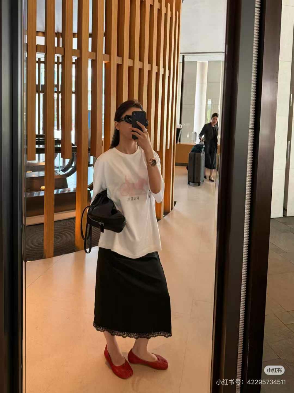 셀린느 코튼 더블레이어드 티셔츠