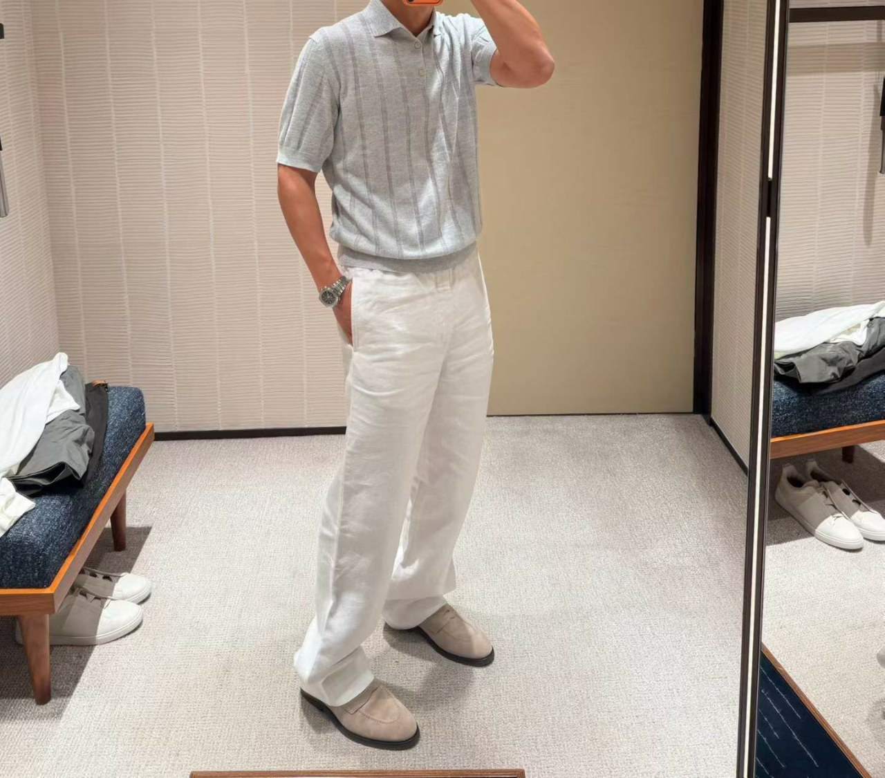 로로피아나 마를린 트라우저 팬츠
