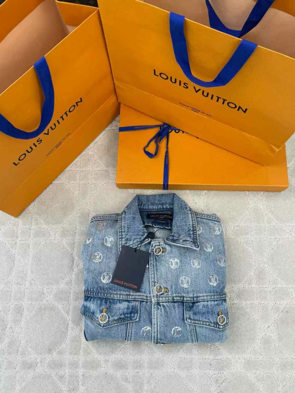 루이비통 LV SKI 데님 자켓