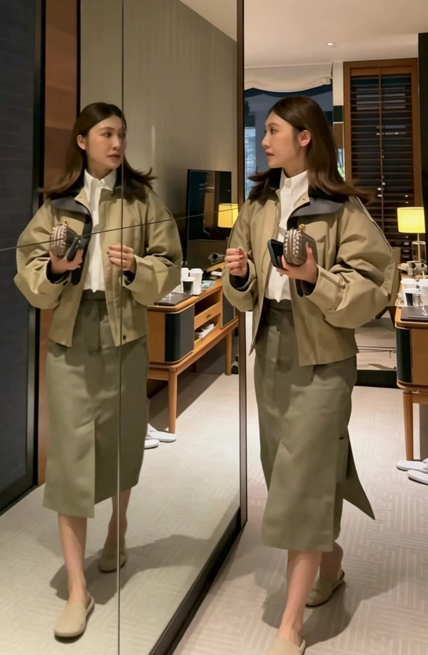 보테가베네타 코튼 블루종