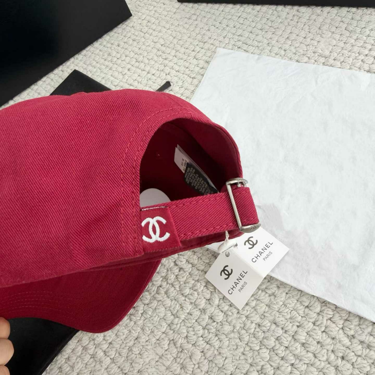 샤넬 CC로고 볼캡