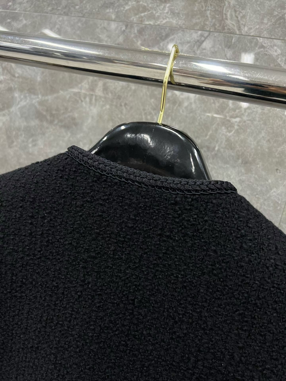 셀린느 샤세르 부클레 트위드 자켓