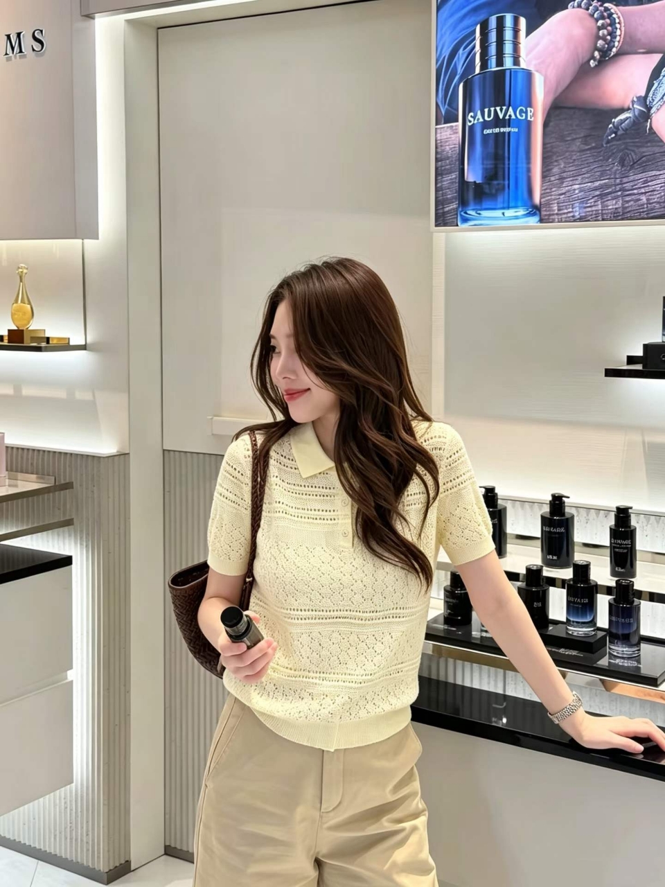 로로피아나 라이트네스 폴로 셔츠