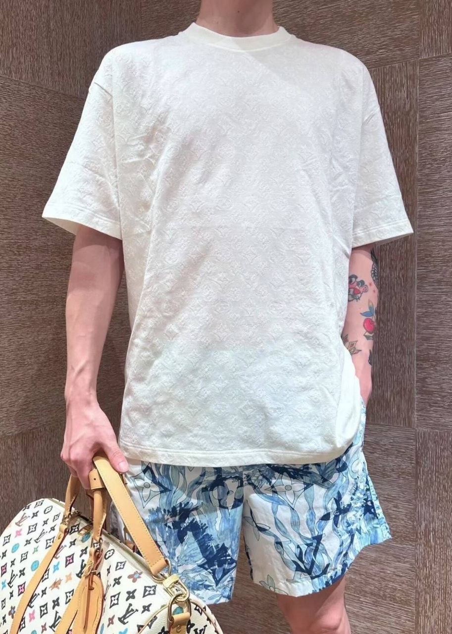 루이비통 모노그램 코튼 티셔츠