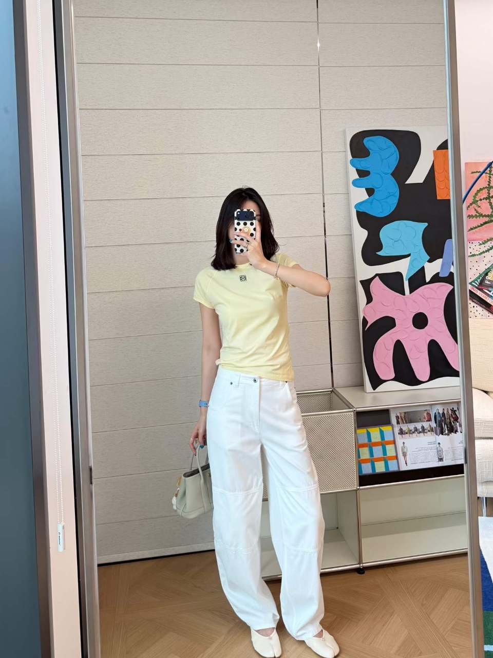 로에베 데님 진