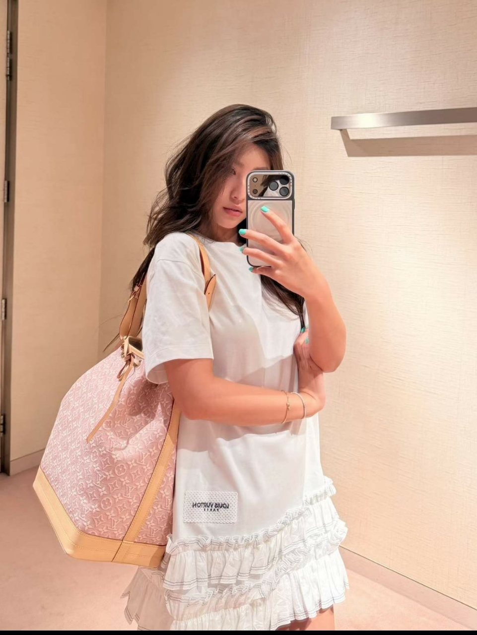 루이비통 티셔츠 원피스