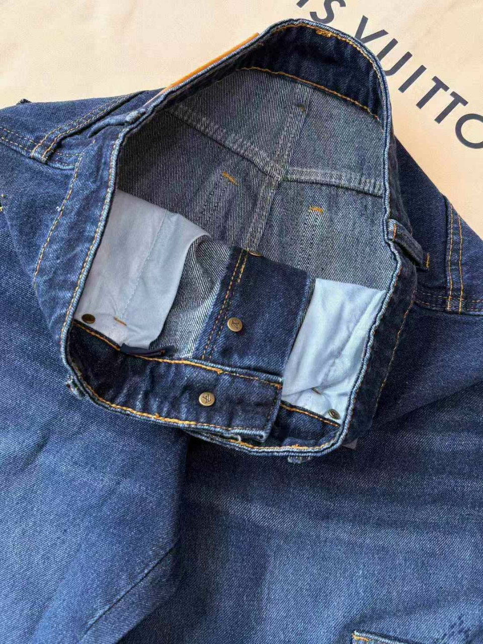 루이비통 모노그램 워크웨어 데님 팬츠