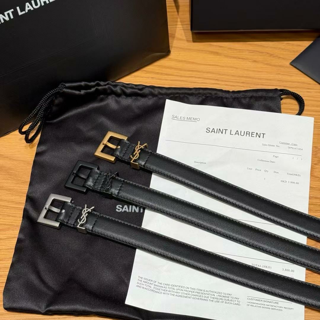 생로랑 YSL 버클 벨트