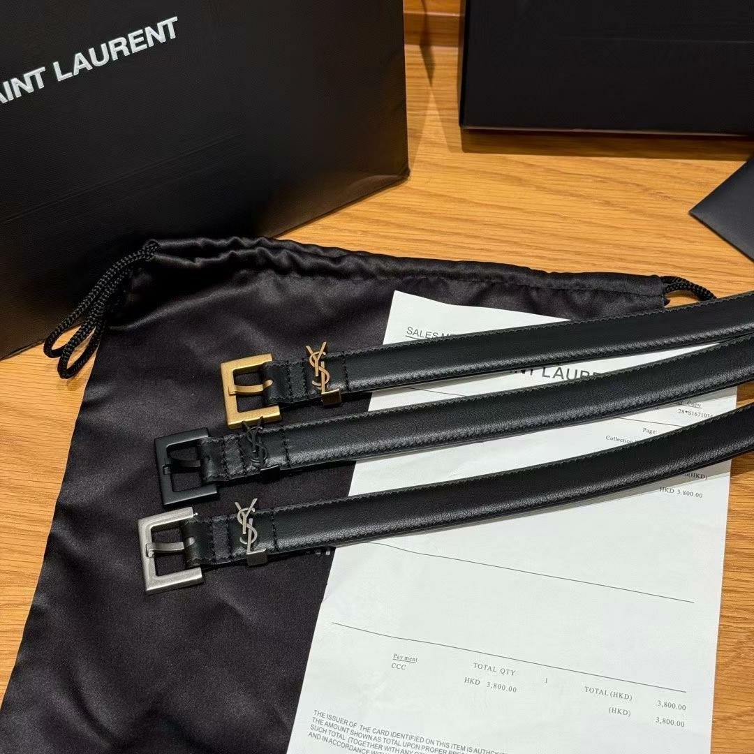 생로랑 YSL 버클 벨트