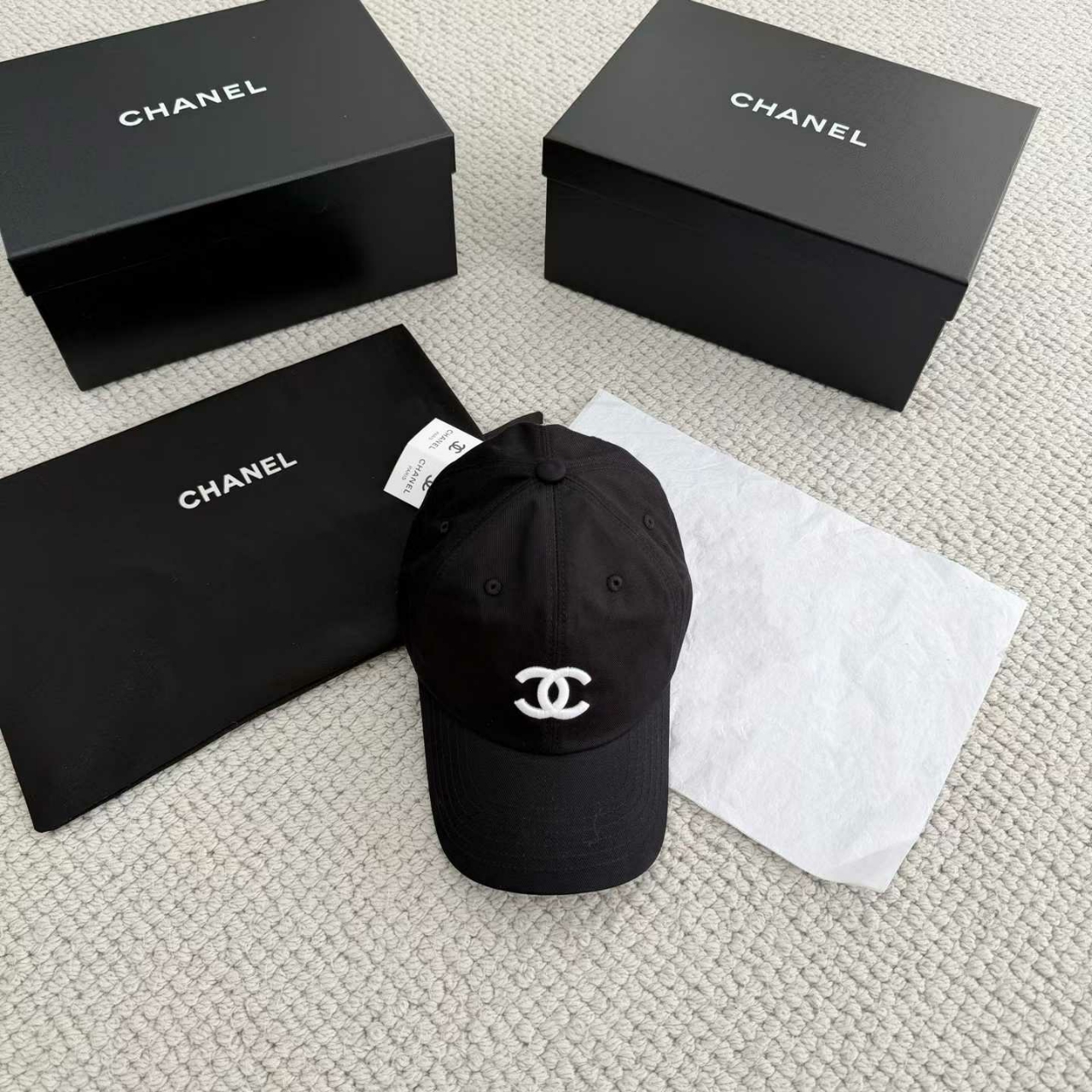 샤넬 CC로고 볼캡