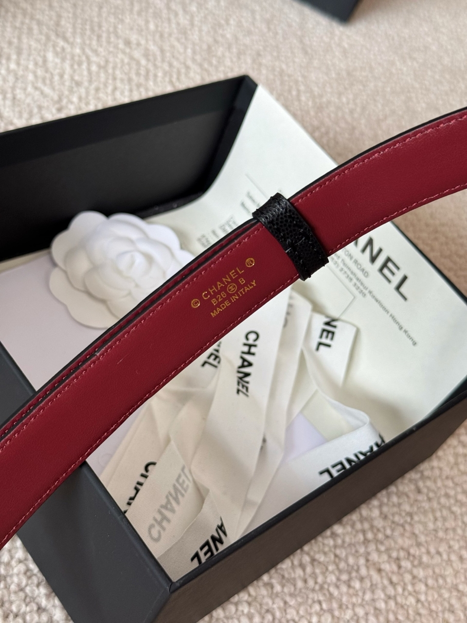 샤넬 26FW CC로고 벨트