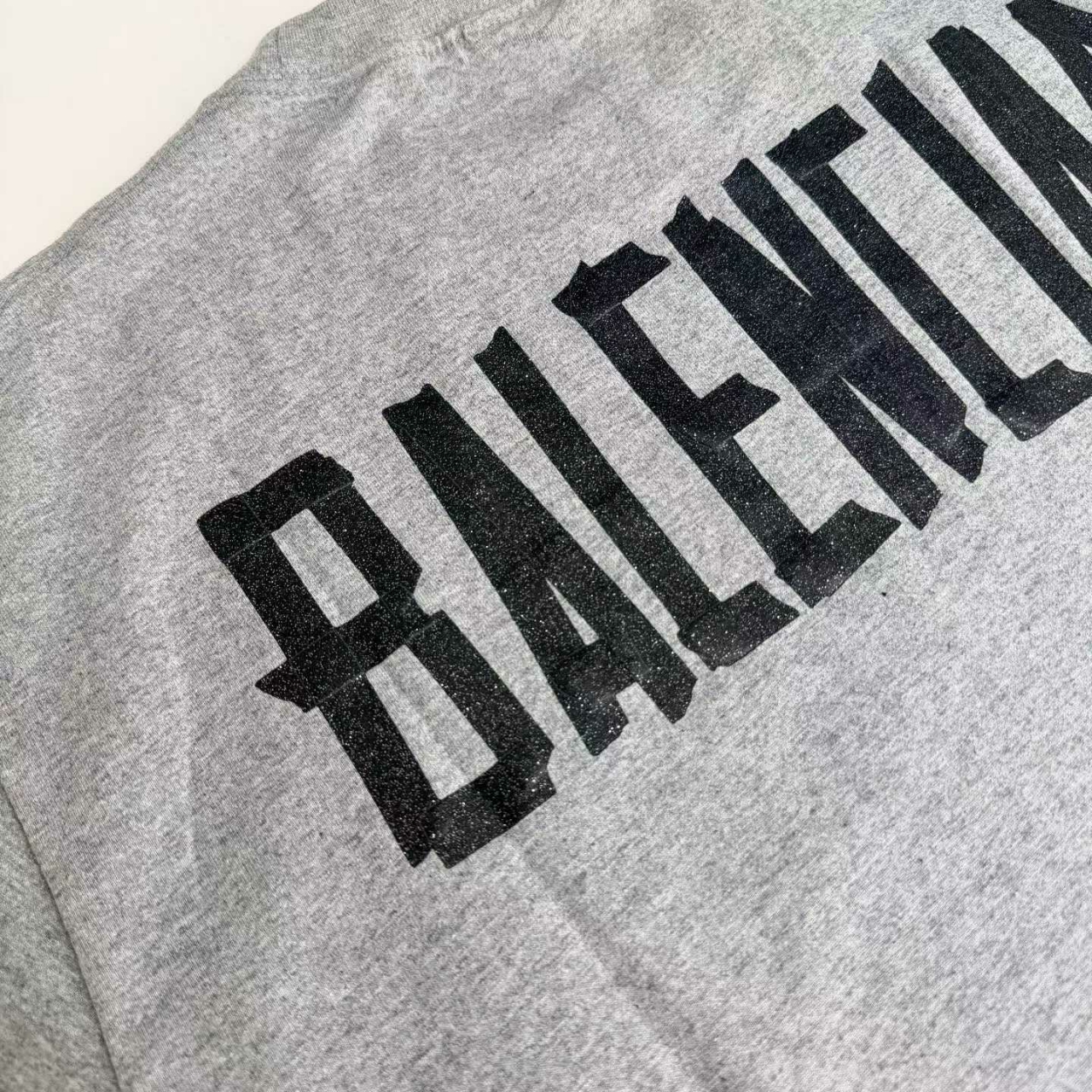발렌시아가 BB 마스킹 테이프 티셔츠