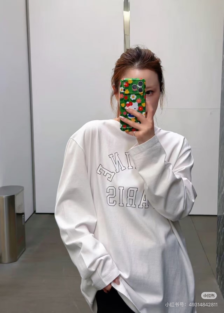 셀린느 코튼 롱 슬리브