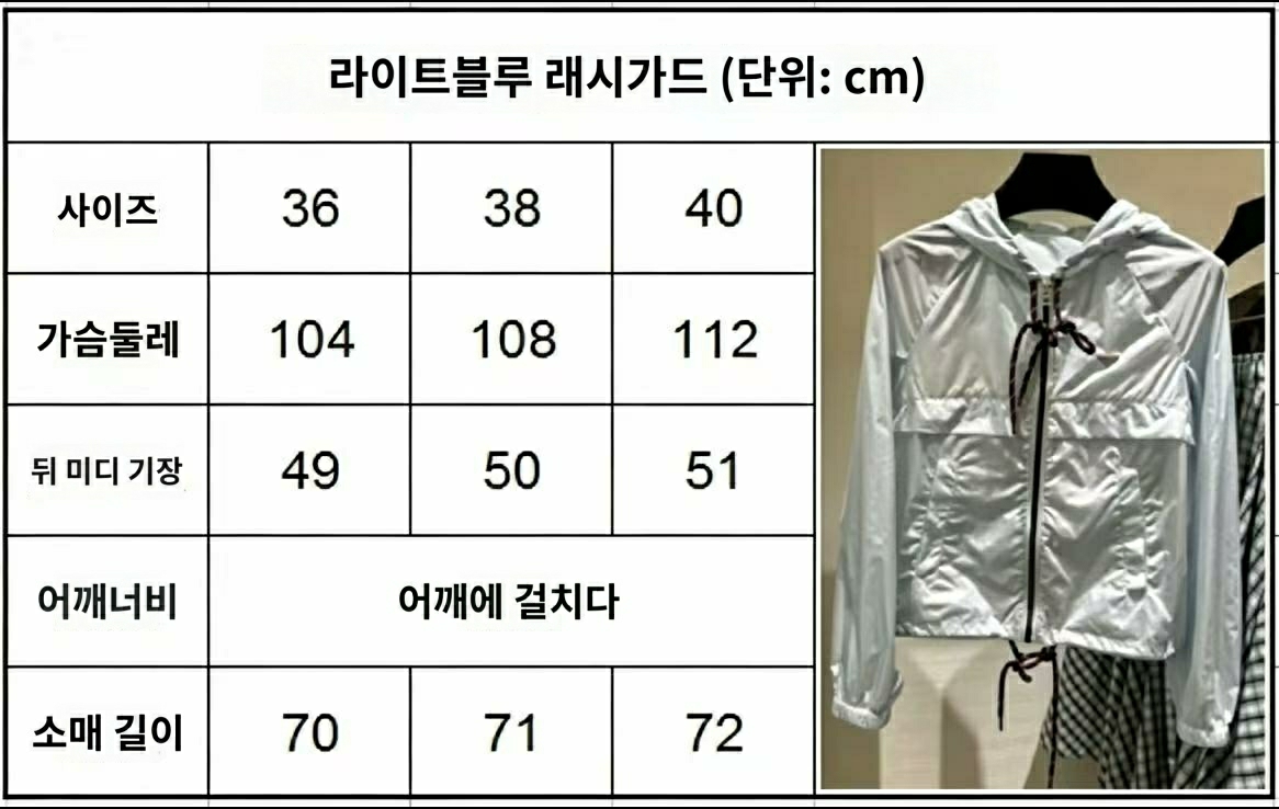 프라다 리나일론 라이트 자켓