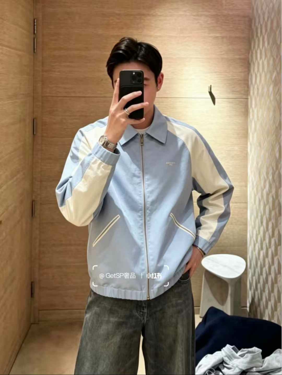루이비통 실크 믹스 수베니어 자켓