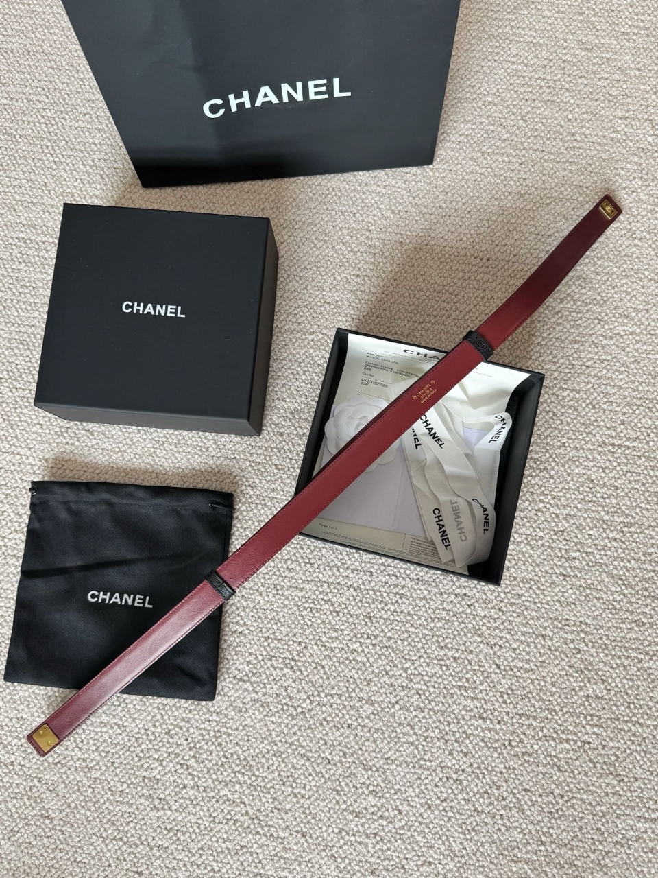 샤넬 26FW CC로고 벨트