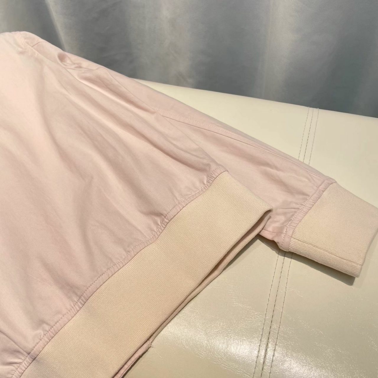 버버리 체크 카라 자켓