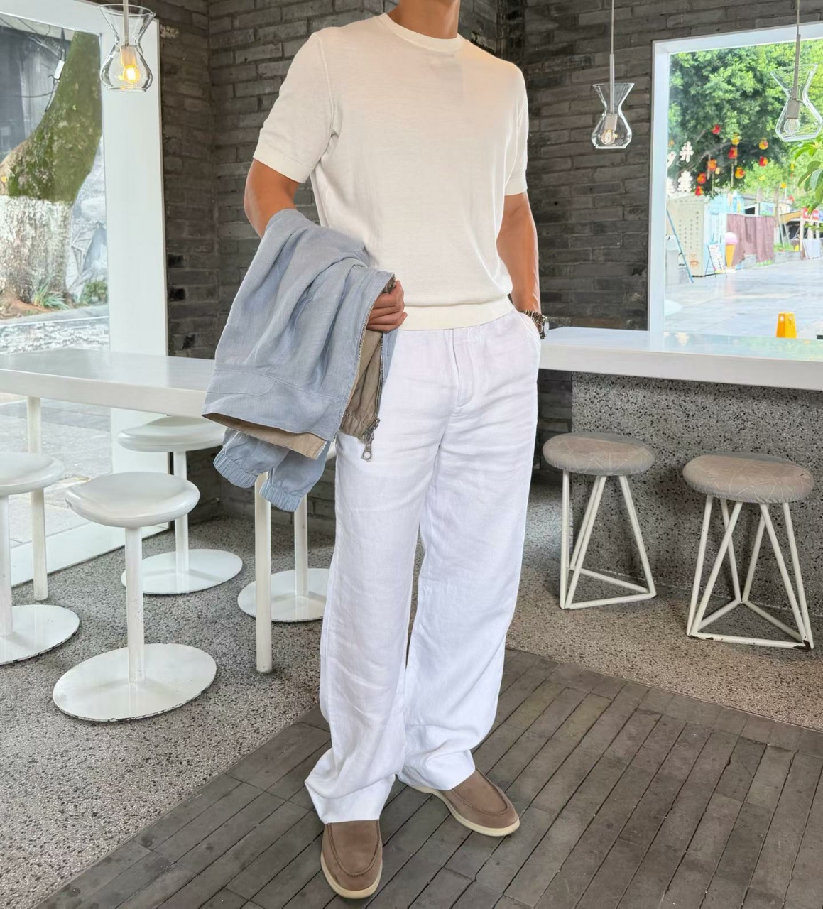 로로피아나 마를린 트라우저 팬츠