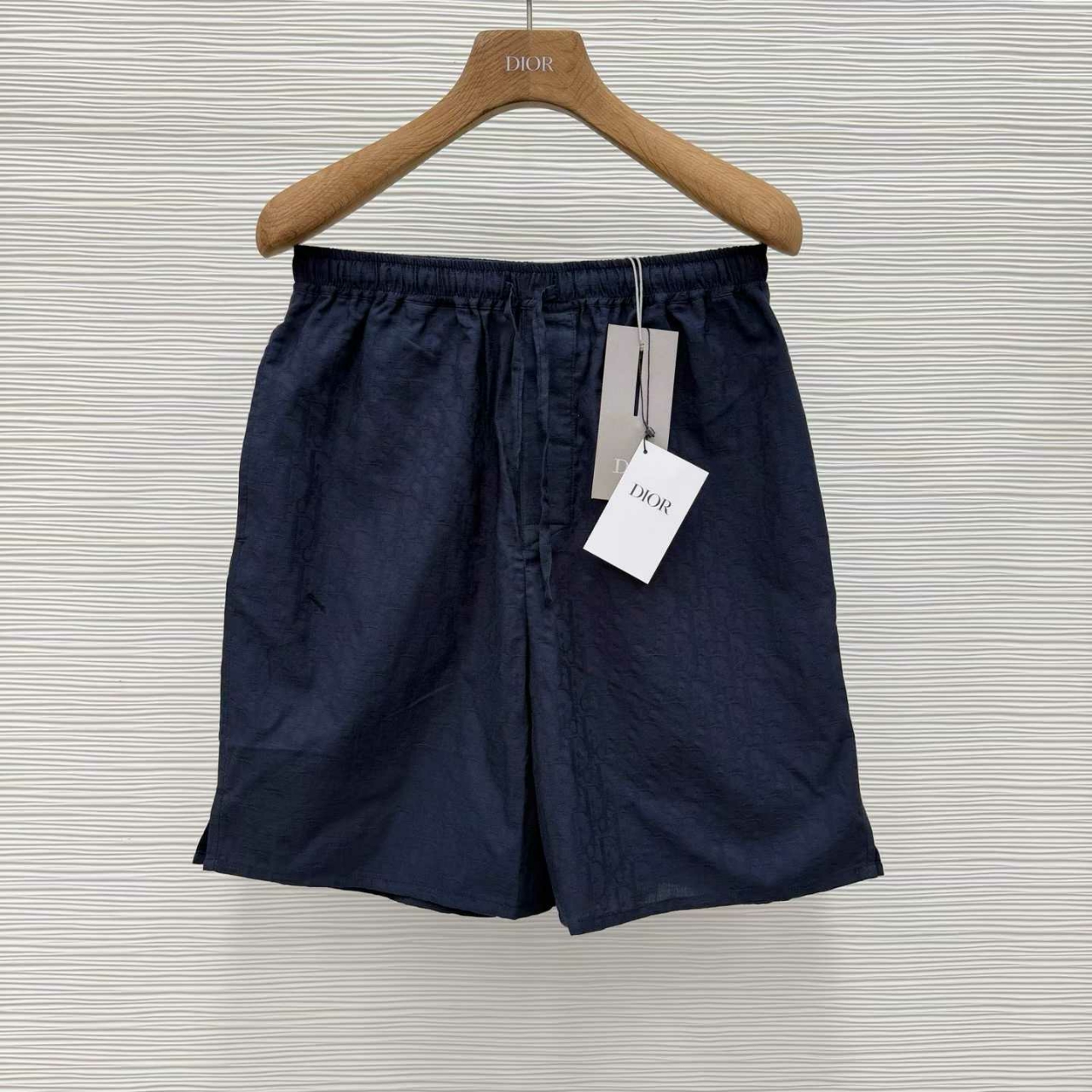 디올 오블리크 자카드 반바지