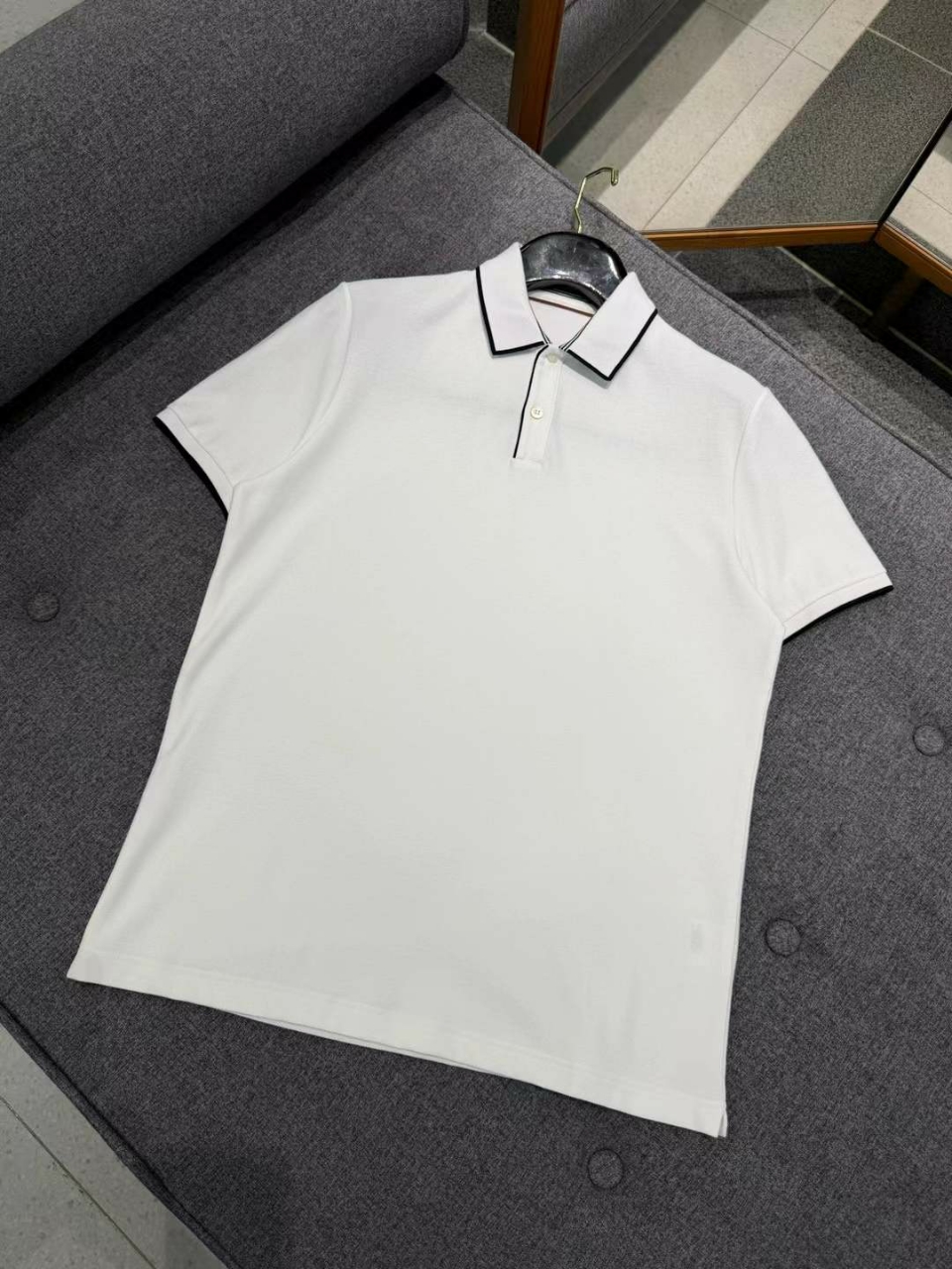 로로피아나 브렌트우드 코튼 피케 폴로 셔츠