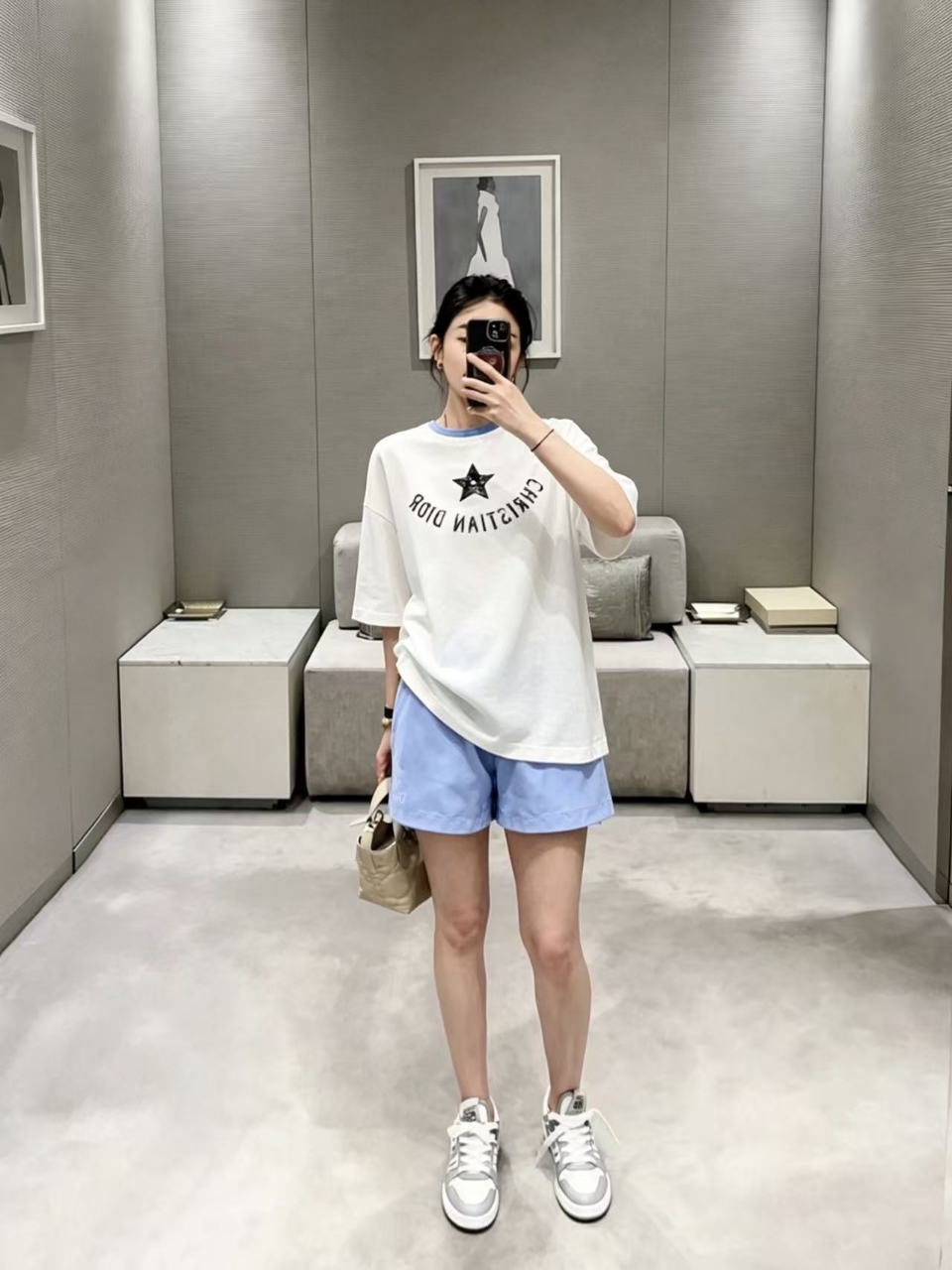 디올 디올리비에라 스윔 쇼츠