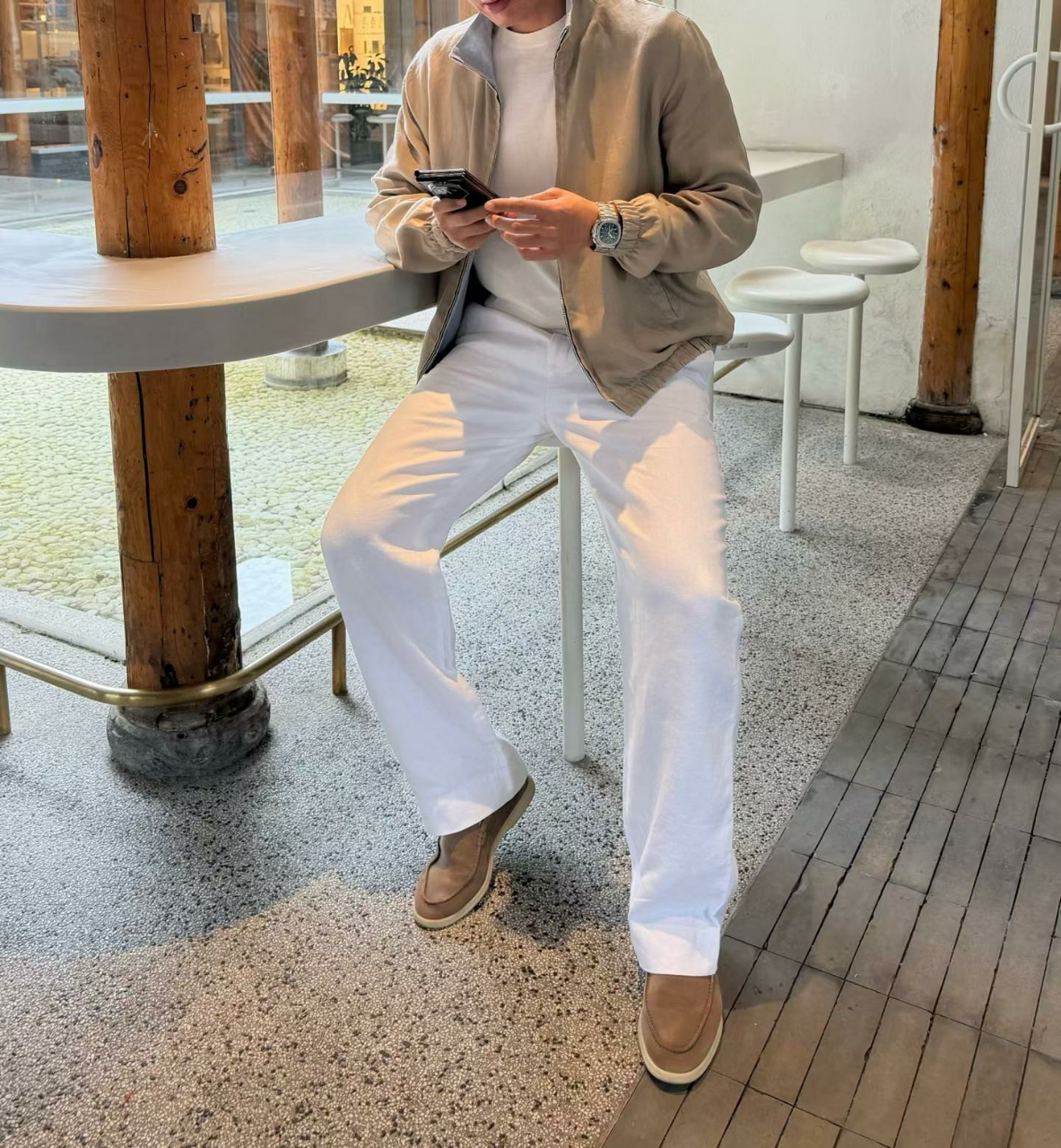 로로피아나 마를린 트라우저 팬츠