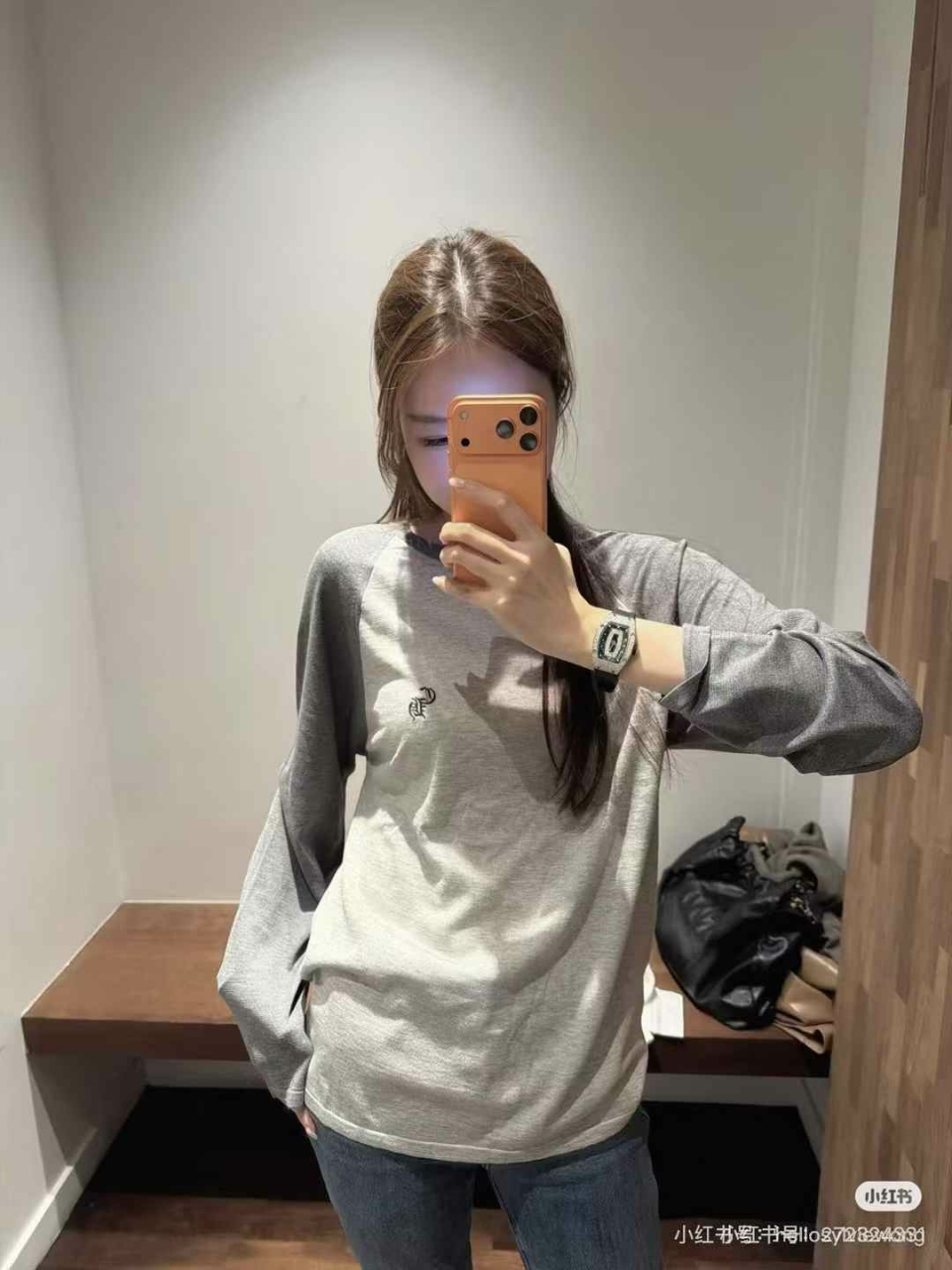 크롬하츠 십자가 롱 슬리브