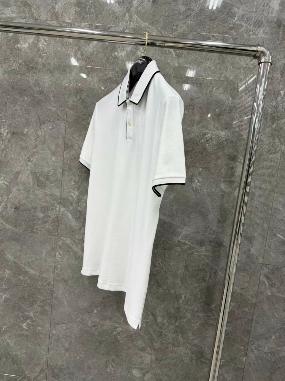 로로피아나 브렌트우드 코튼 피케 폴로 셔츠