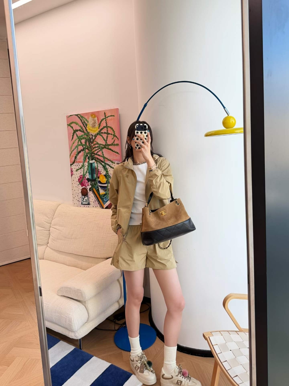 버버리 EKD 체크 자켓
