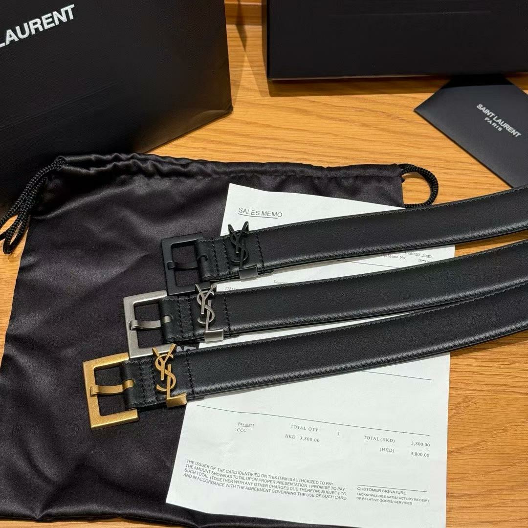 생로랑 YSL 버클 벨트