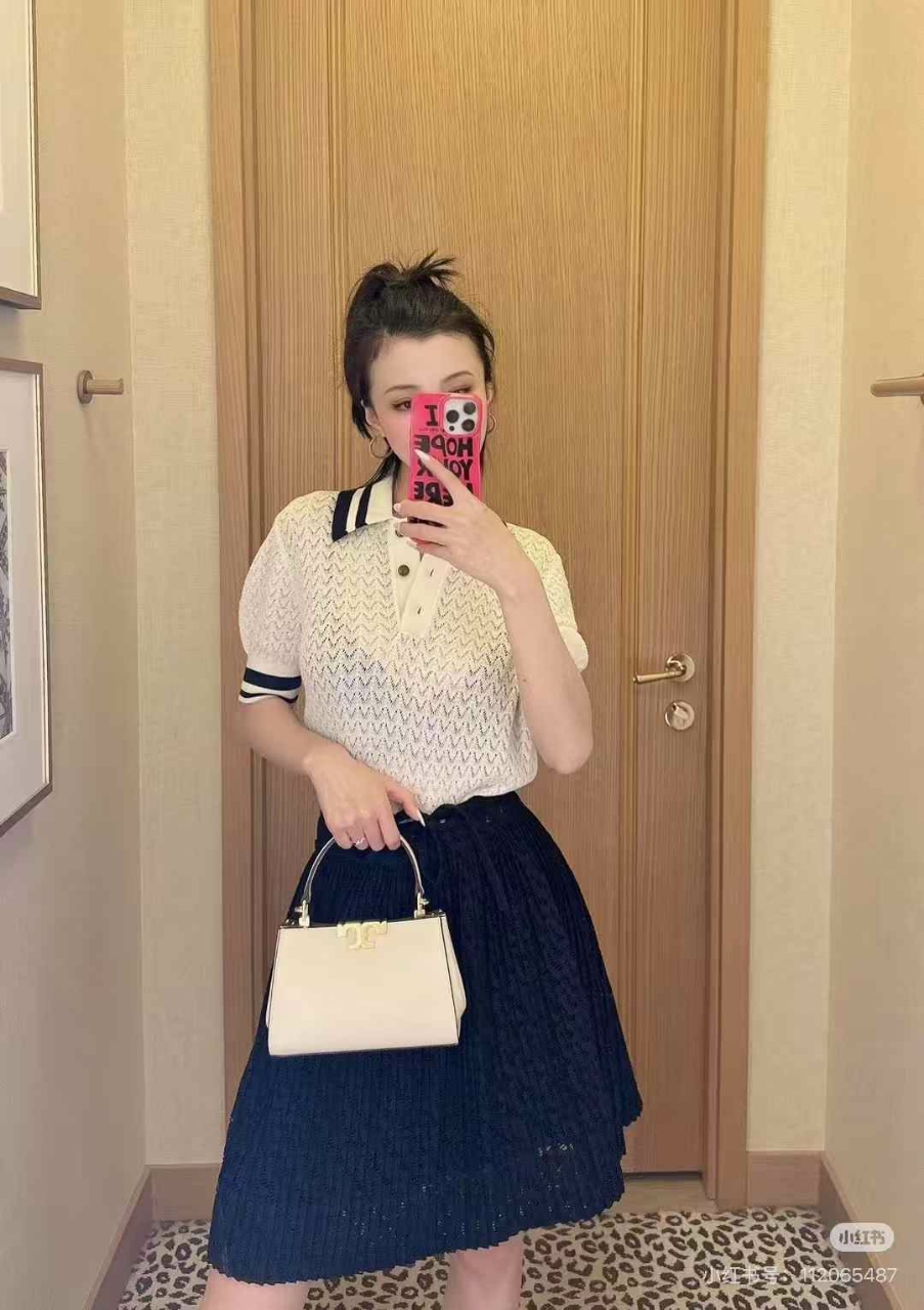 루이비통 자수 폴로 셔츠