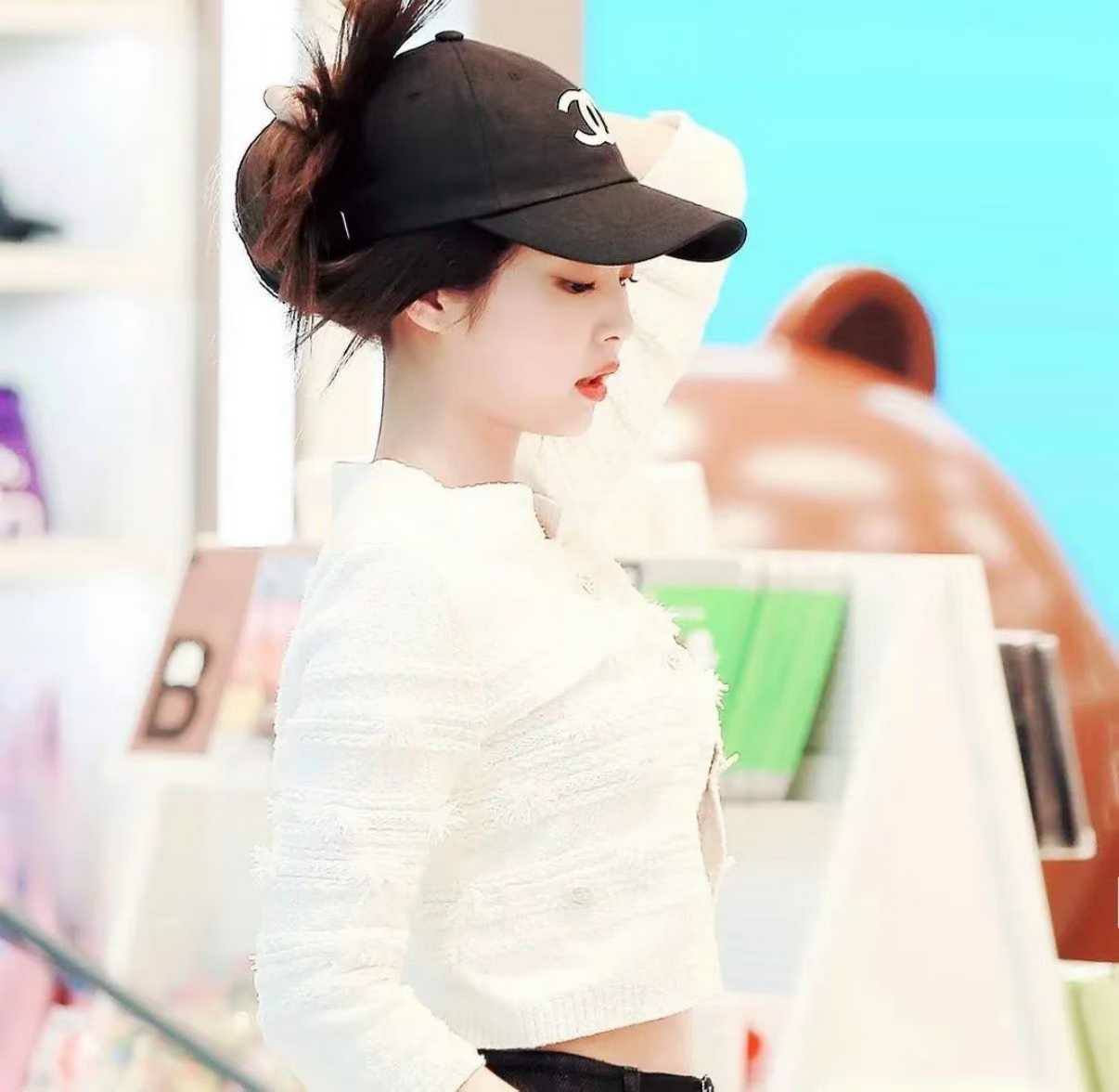 샤넬 CC로고 볼캡
