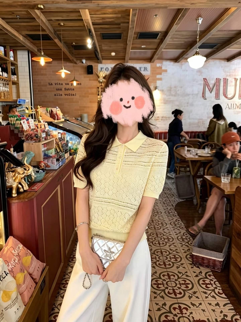 로로피아나 라이트네스 폴로 셔츠
