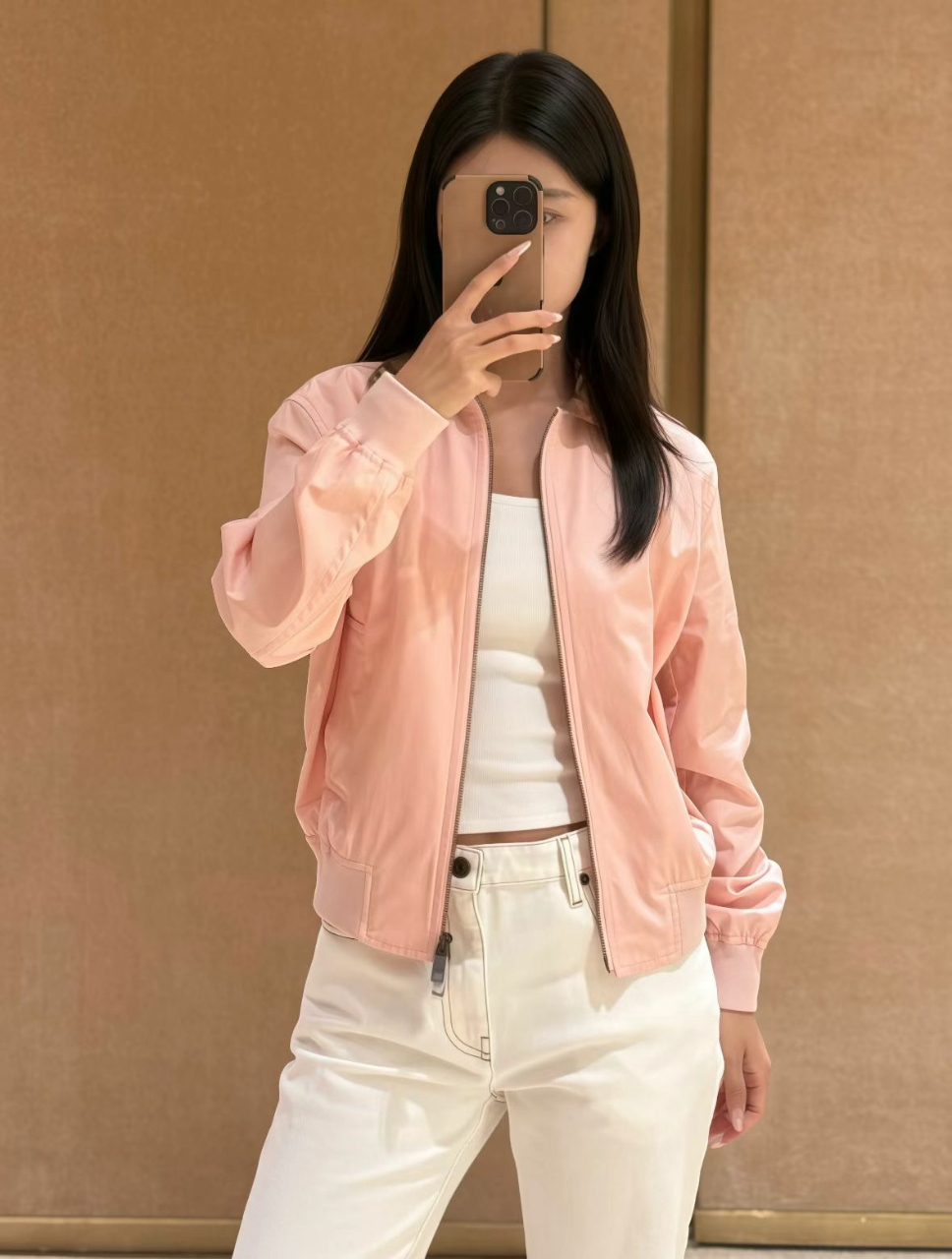 버버리 체크 카라 자켓
