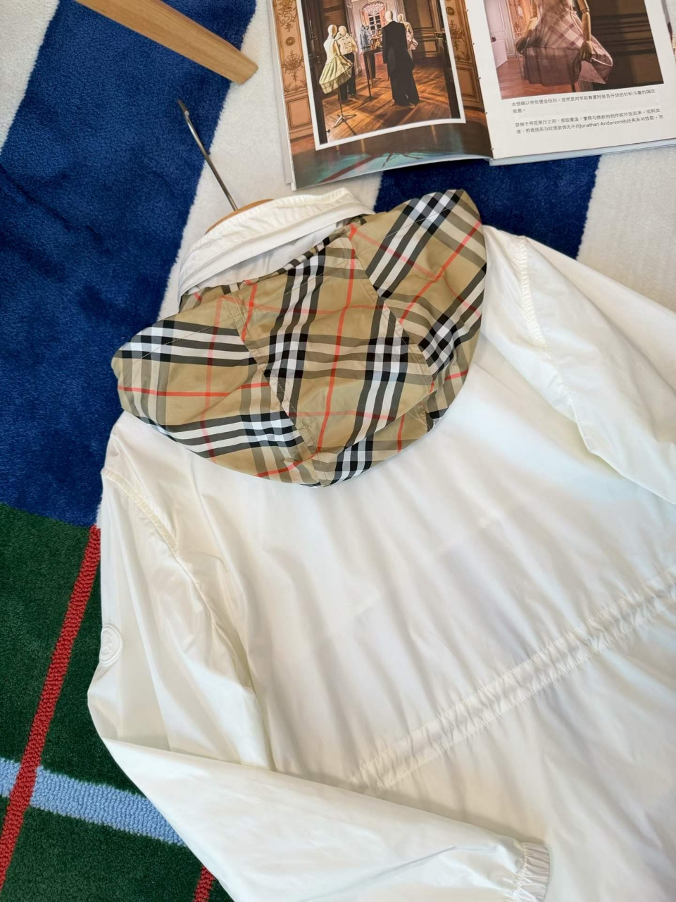 버버리 나일론 블랙풀 숏 파카