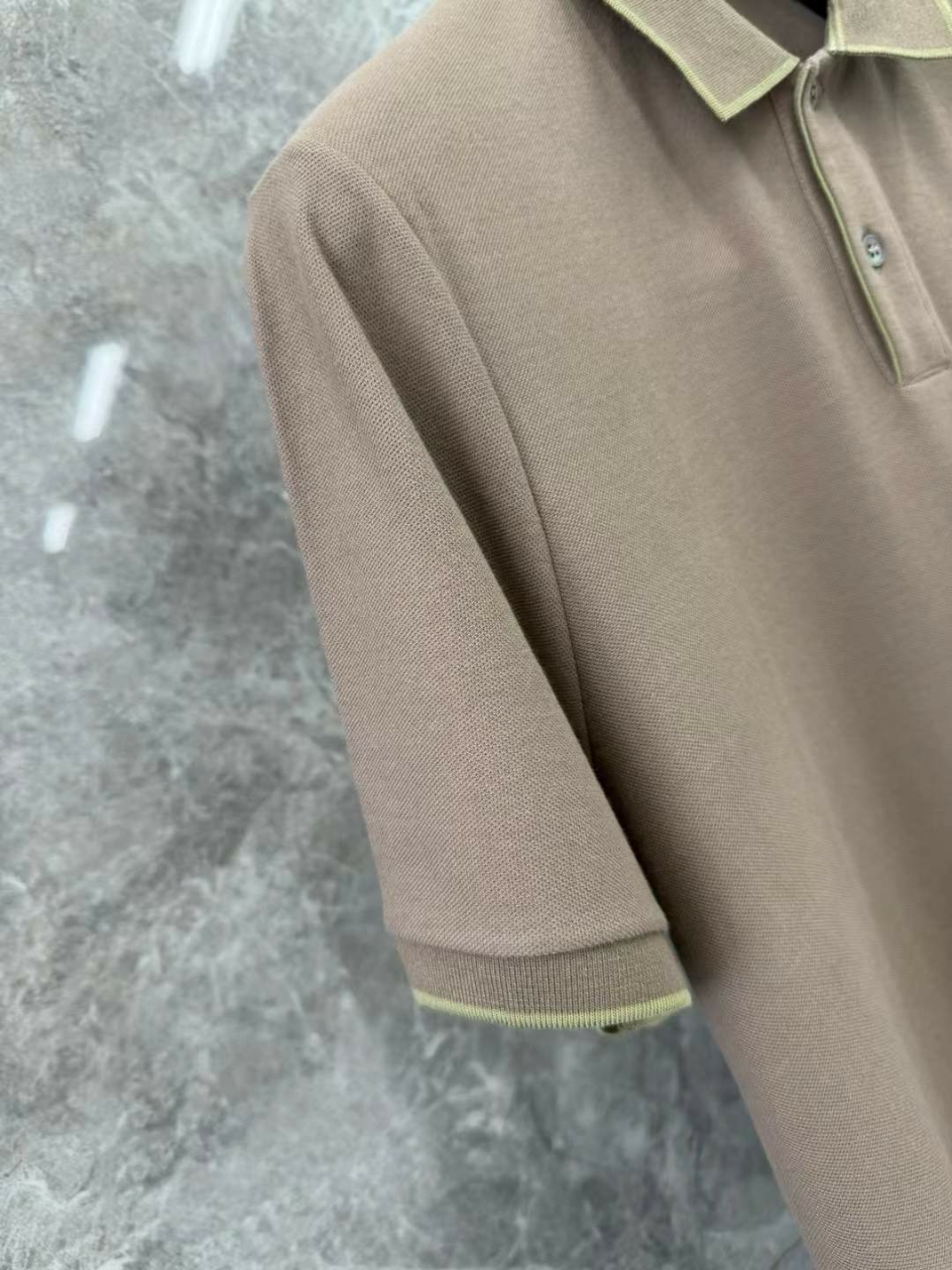 로로피아나 브렌트우드 코튼 피케 폴로 셔츠