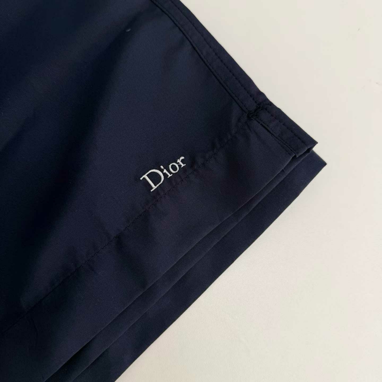 디올 자수 스윔 팬츠