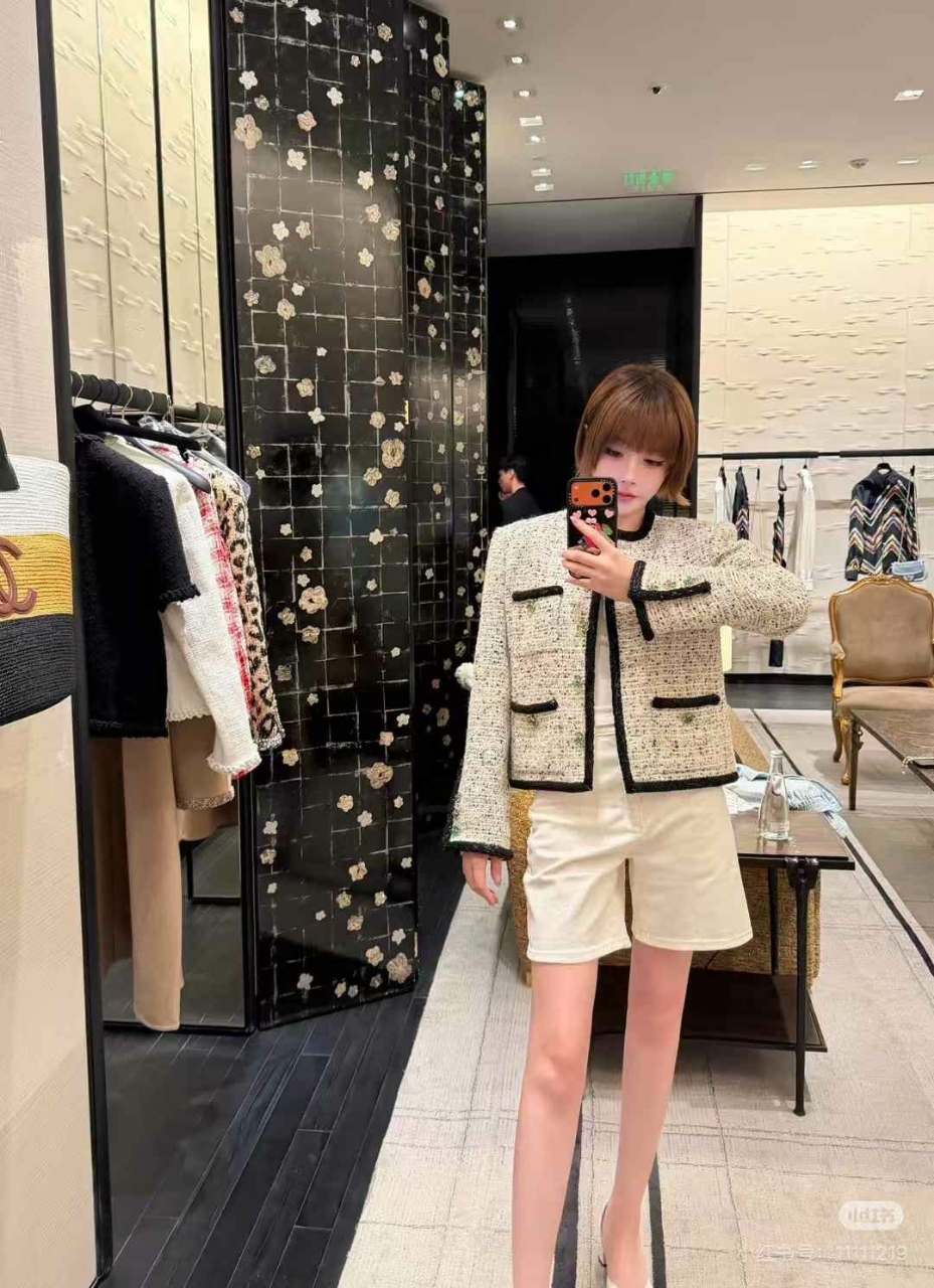 샤넬 트위드 자켓