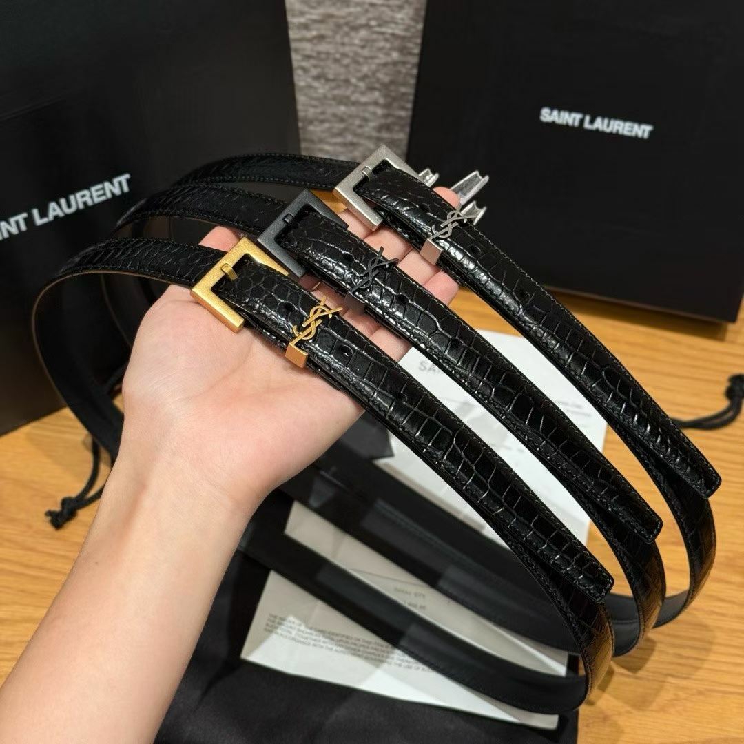 생로랑 YSL 버클 벨트