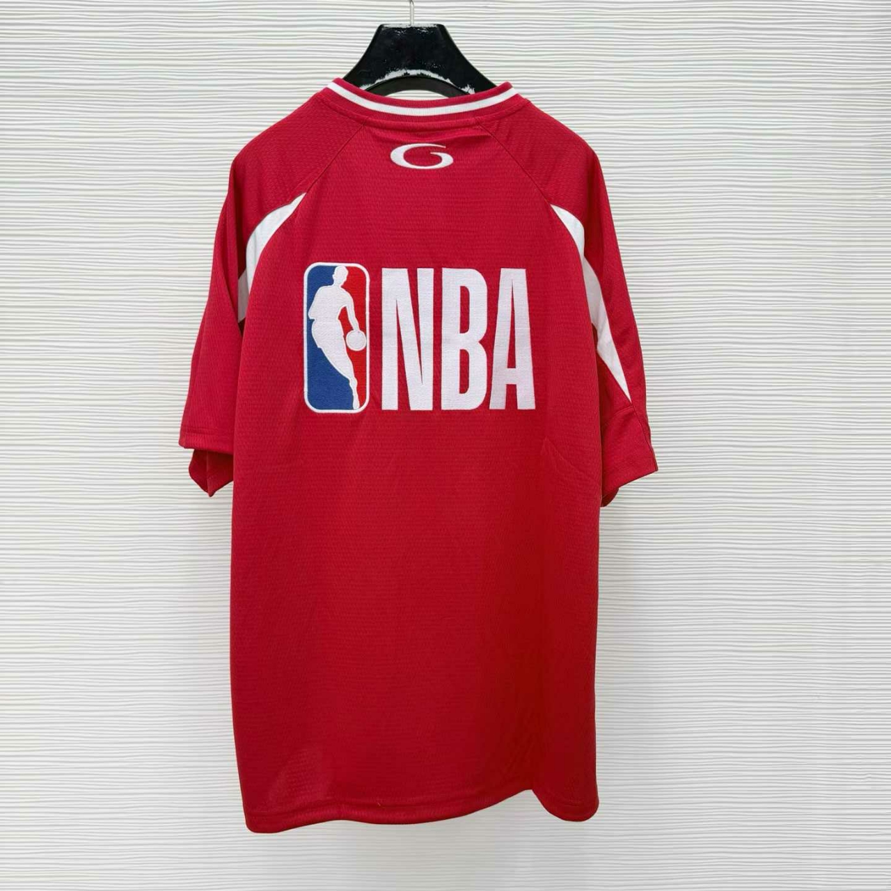 발렌시아가 NBA 오버사이즈 저지 티셔츠