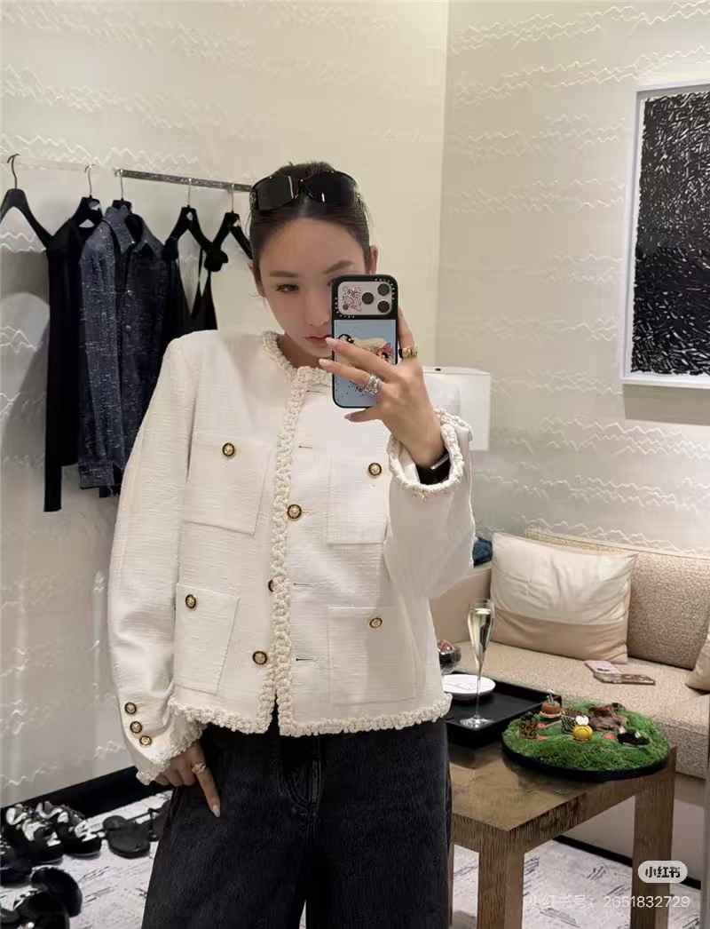 샤넬 트위드 자켓