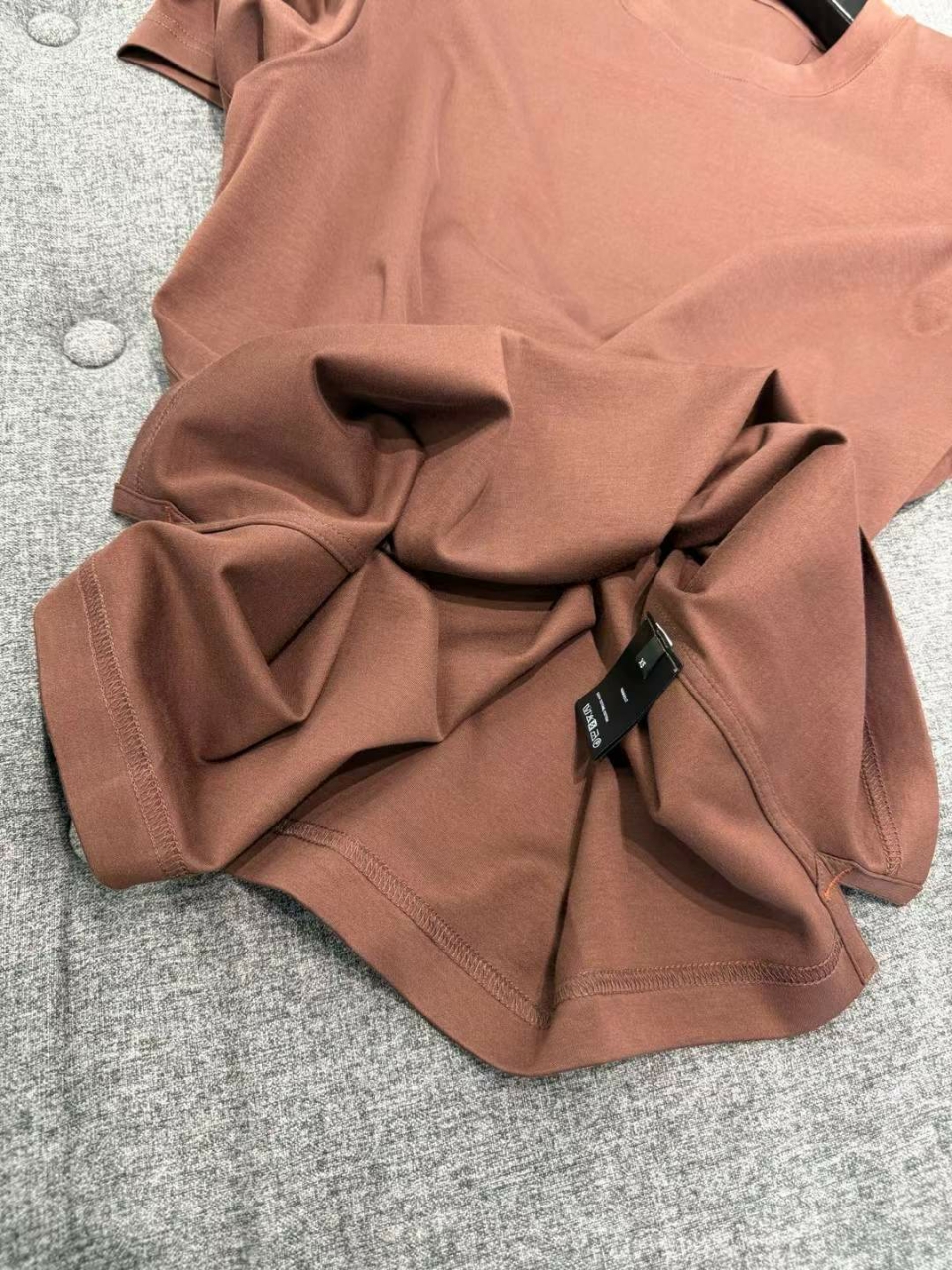 로로피아나 레이 코튼 티셔츠
