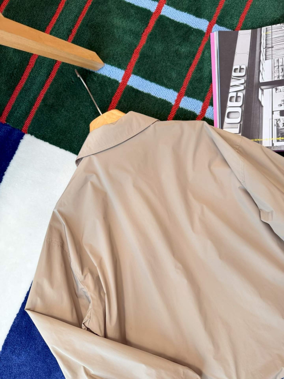 로에베 테크니컬 패브릭 자켓
