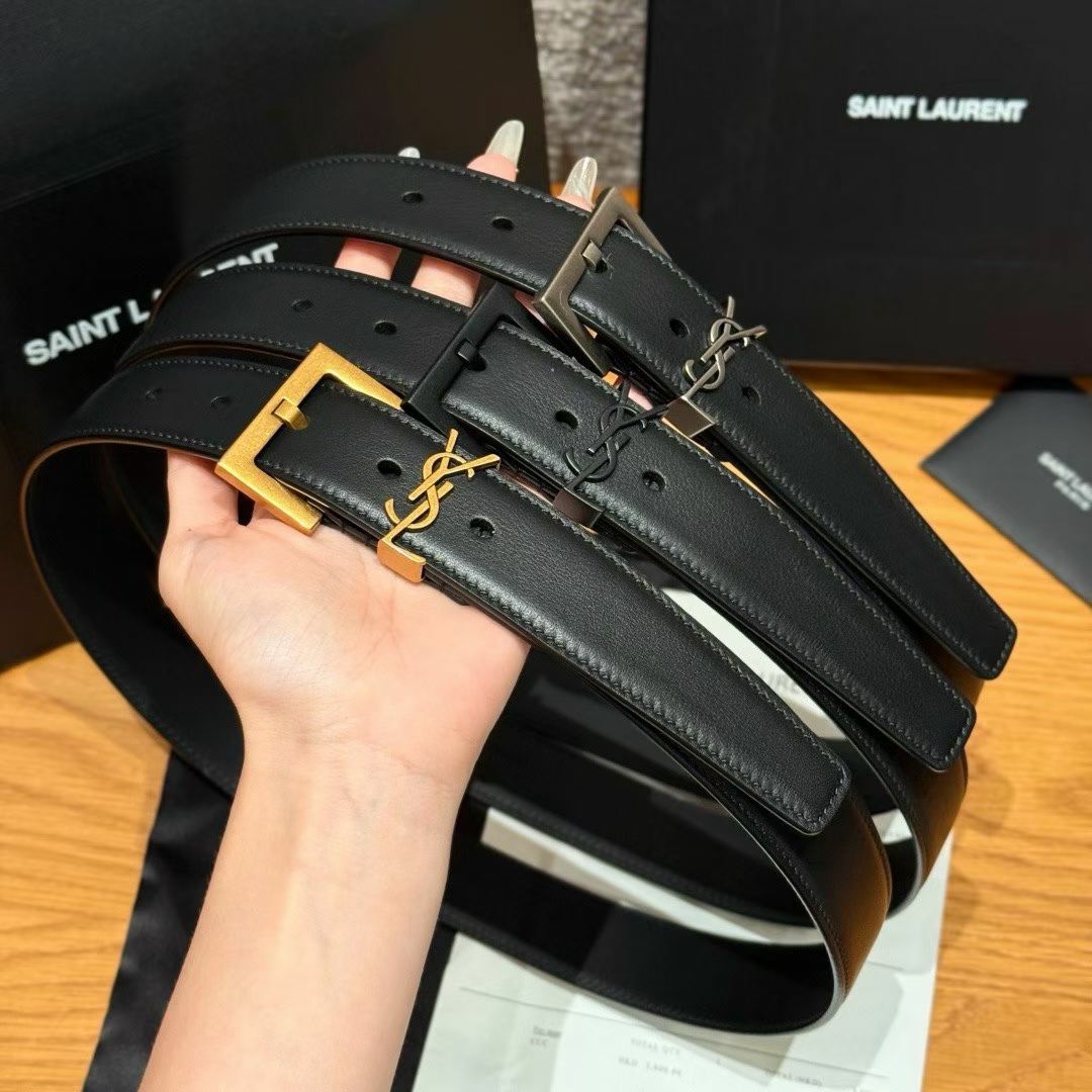생로랑 YSL 버클 벨트