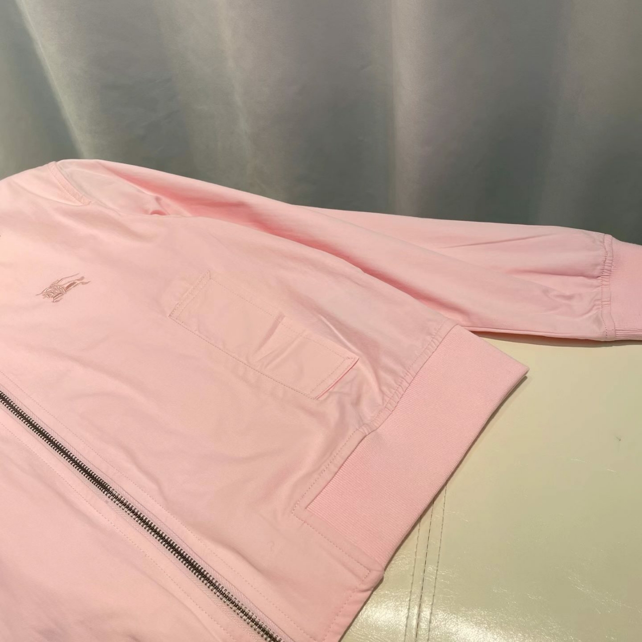 버버리 체크 카라 자켓