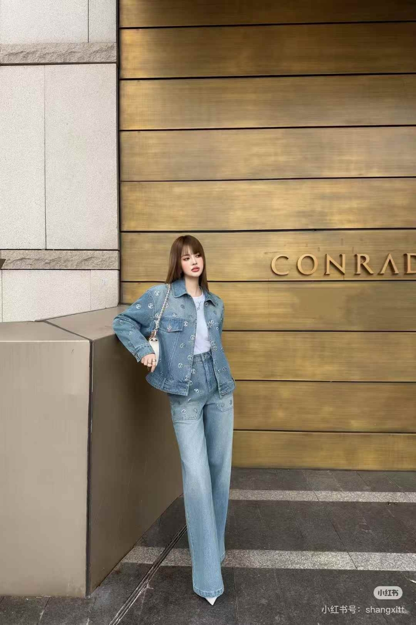 루이비통 LV SKI 데님 자켓