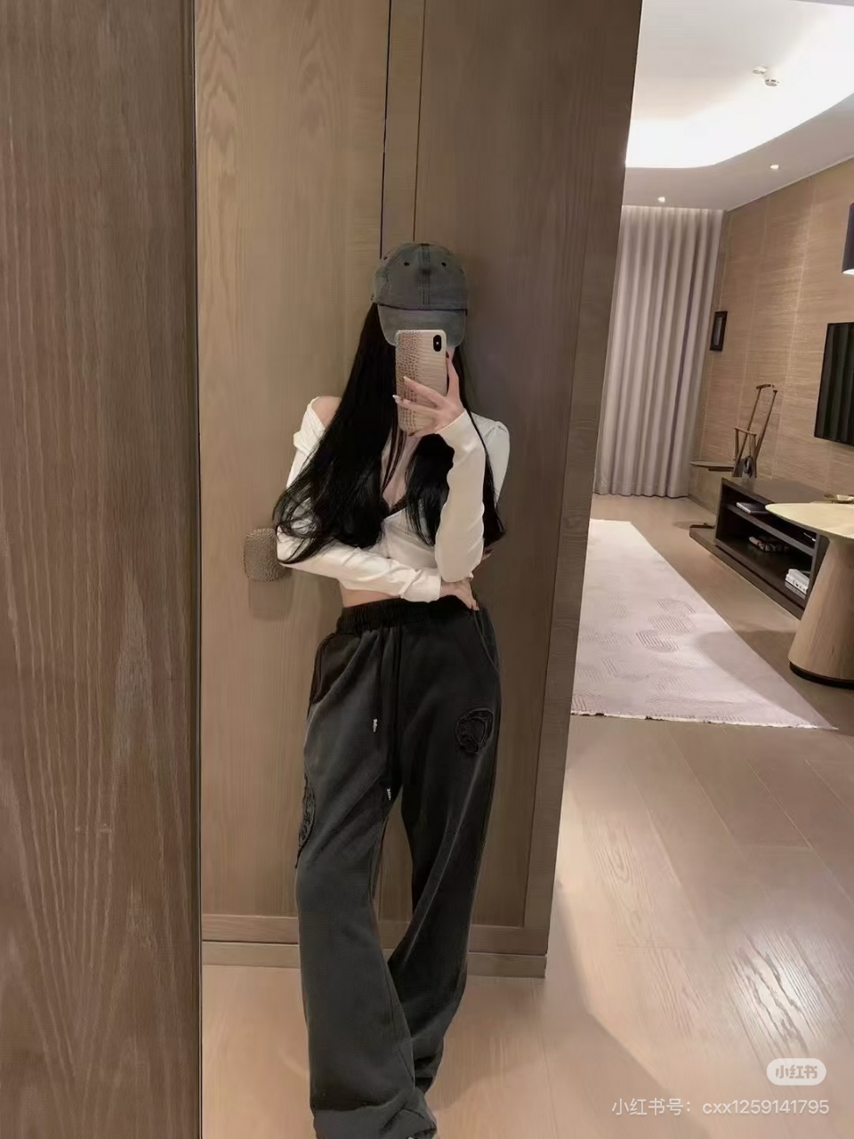 크롬하츠 홀스슈 스웨트팬츠