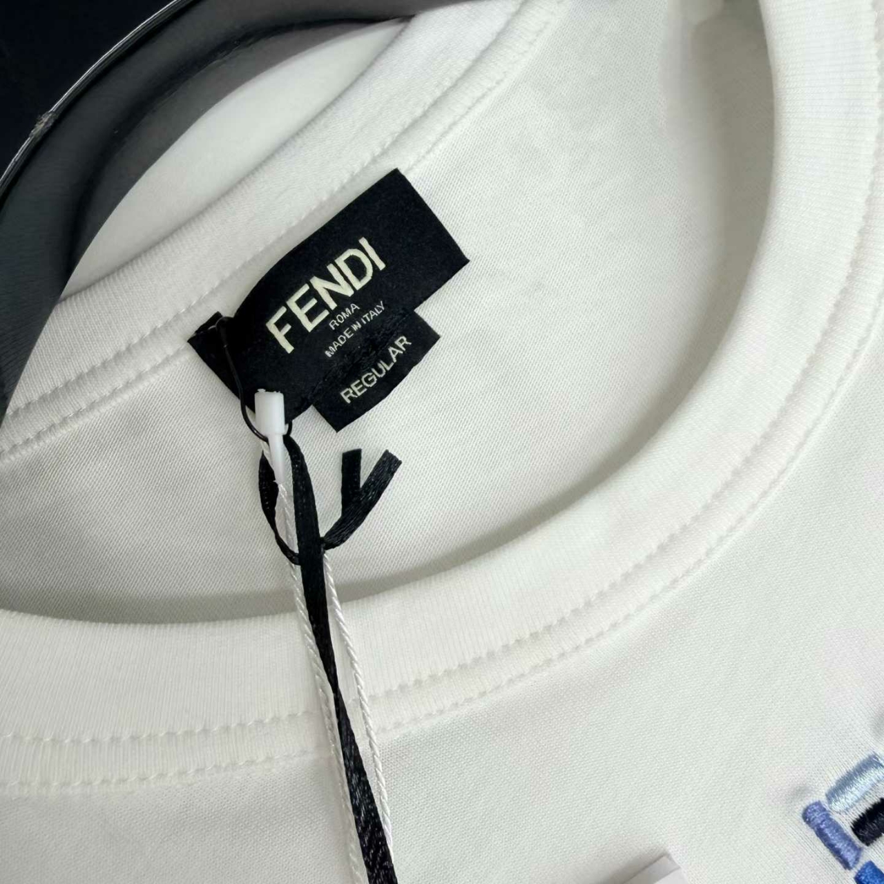 펜디 FF 자수 티셔츠