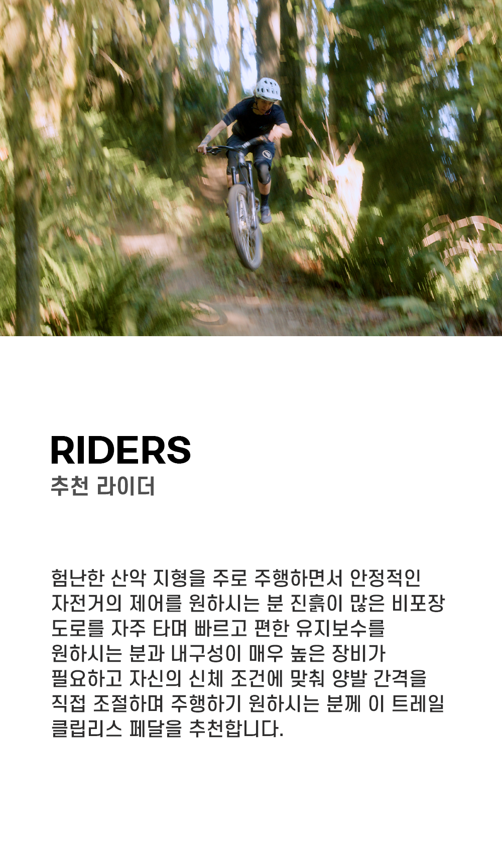 울프투스 CTRL 컨트롤 트레일 클립리스 페달 퍼플